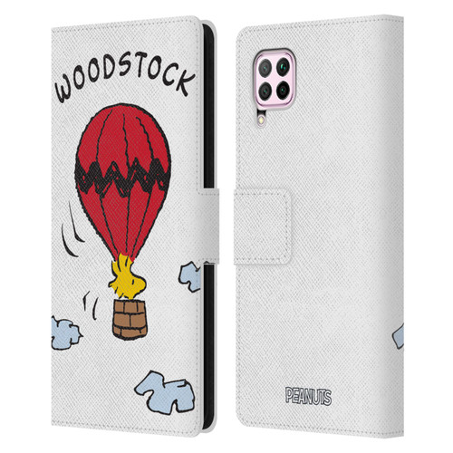 Peanuts Characters Woodstock Leather Book Wallet Case Cover For Huawei Nova 6 SE / P40 Lite