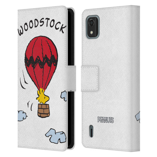 Peanuts Characters Woodstock Leather Book Wallet Case Cover For Nokia C2 2nd Edition