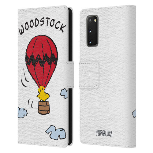 Peanuts Characters Woodstock Leather Book Wallet Case Cover For Samsung Galaxy S20 / S20 5G