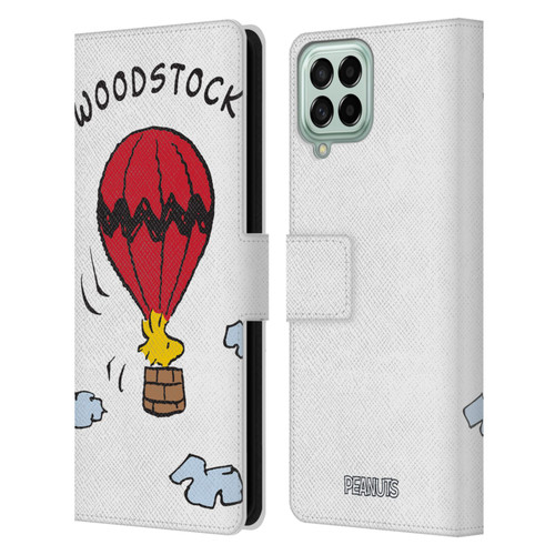 Peanuts Characters Woodstock Leather Book Wallet Case Cover For Samsung Galaxy M53 (2022)