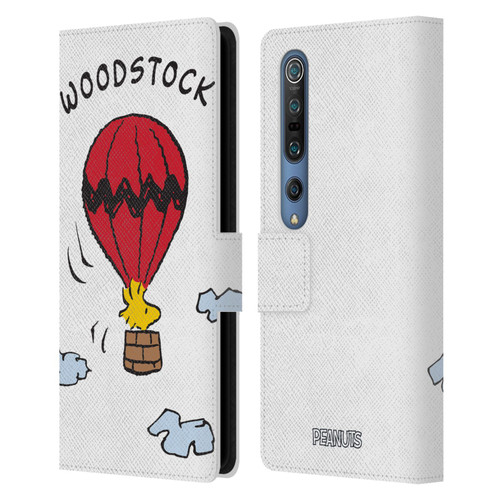 Peanuts Characters Woodstock Leather Book Wallet Case Cover For Xiaomi Mi 10 5G / Mi 10 Pro 5G