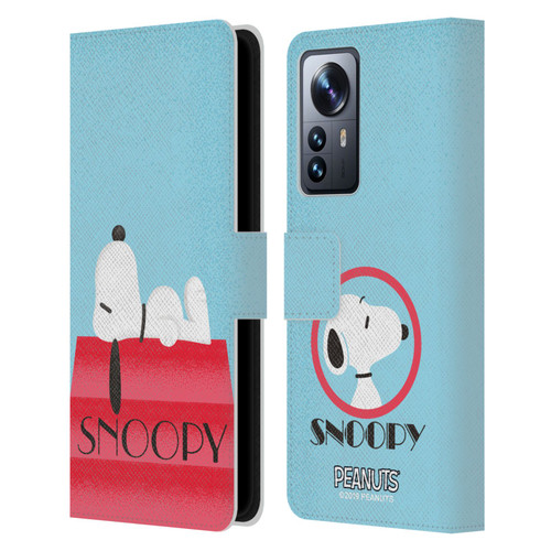 Peanuts Snoopy Deco Dreams House Leather Book Wallet Case Cover For Xiaomi 12 Pro