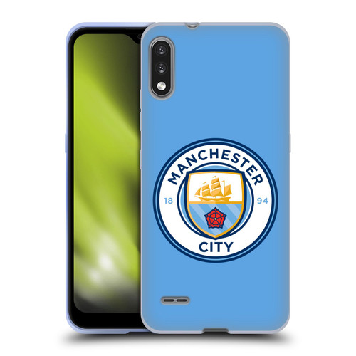 Manchester City Man City FC Badge Blue Full Colour Soft Gel Case for LG K22