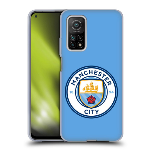 Manchester City Man City FC Badge Blue Full Colour Soft Gel Case for Xiaomi Mi 10T 5G