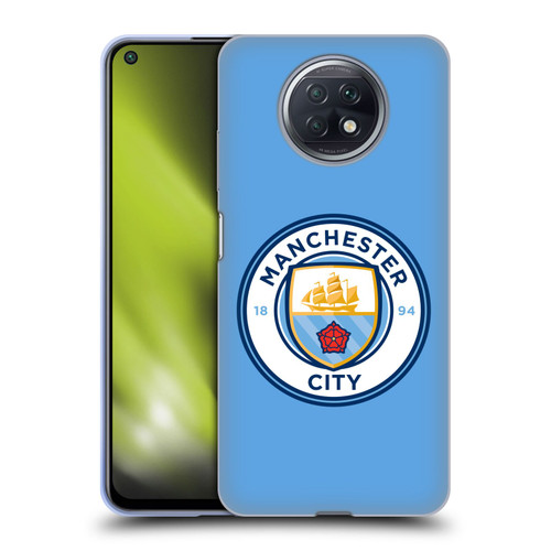 Manchester City Man City FC Badge Blue Full Colour Soft Gel Case for Xiaomi Redmi Note 9T 5G