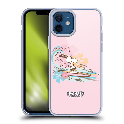 Peanuts Beach Snoopy Surf Soft Gel Case for Apple iPhone 12 / iPhone 12 Pro