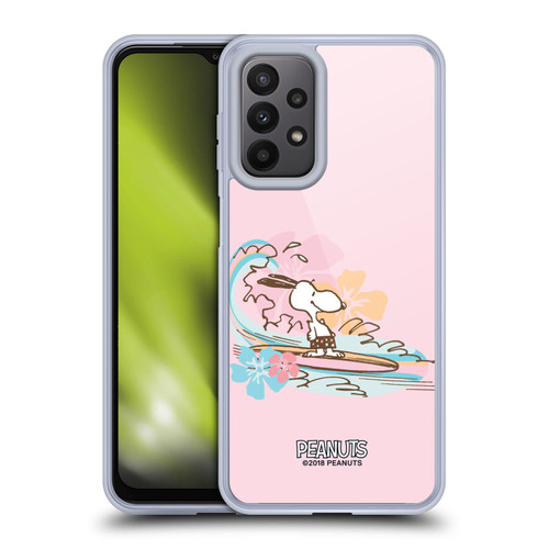 Peanuts Beach Snoopy Surf Soft Gel Case for Samsung Galaxy A23 / 5G (2022)