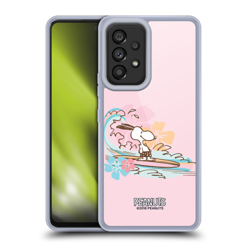 Peanuts Beach Snoopy Surf Soft Gel Case for Samsung Galaxy A53 5G (2022)