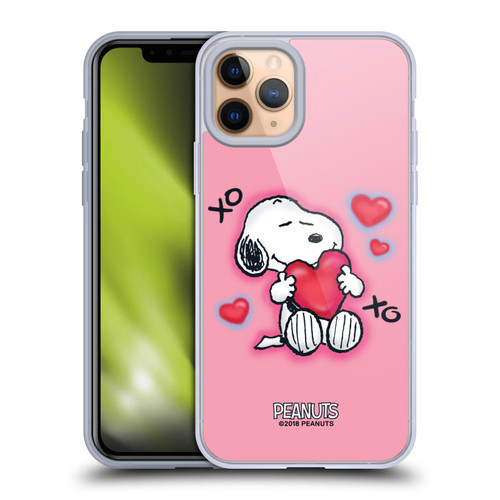 Peanuts Snoopy Boardwalk Airbrush XOXO Soft Gel Case for Apple iPhone 11 Pro & MagSafe