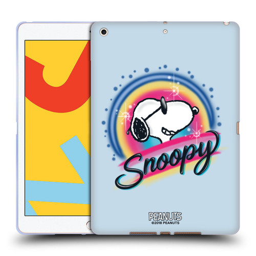 Peanuts Snoopy Boardwalk Airbrush Colourful Sunglasses Soft Gel Case for Apple iPad 10.2 2019/2020/2021