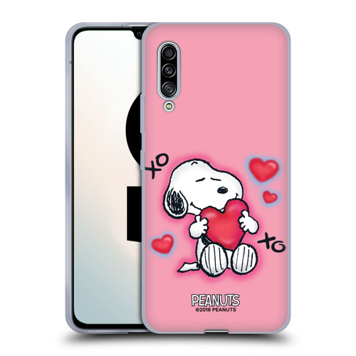 Peanuts Snoopy Boardwalk Airbrush XOXO Soft Gel Case for Samsung Galaxy A90 5G (2019)