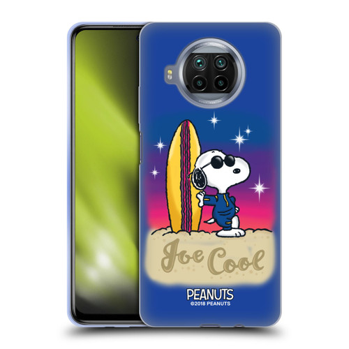 Peanuts Snoopy Boardwalk Airbrush Joe Cool Surf Soft Gel Case for Xiaomi Mi 10T Lite 5G