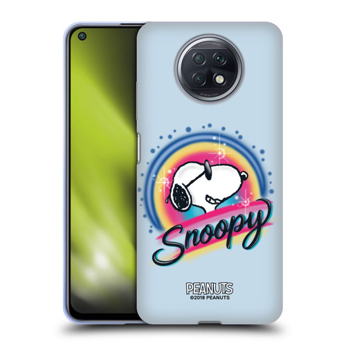 Peanuts Snoopy Boardwalk Airbrush Colourful Sunglasses Soft Gel Case for Xiaomi Redmi Note 9T 5G
