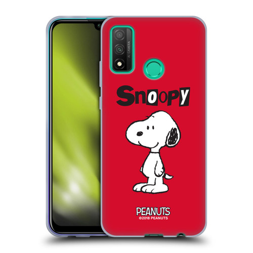 Peanuts Characters Snoopy Soft Gel Case for Huawei P Smart (2020)