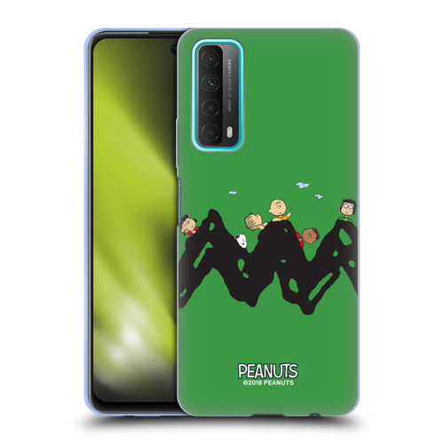 Peanuts Characters Group Soft Gel Case for Huawei P Smart (2021)