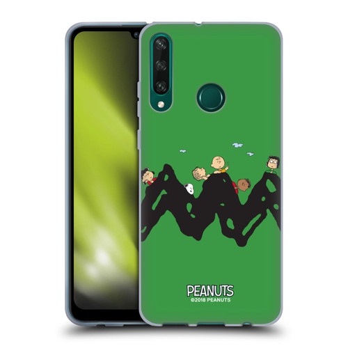 Peanuts Characters Group Soft Gel Case for Huawei Y6p