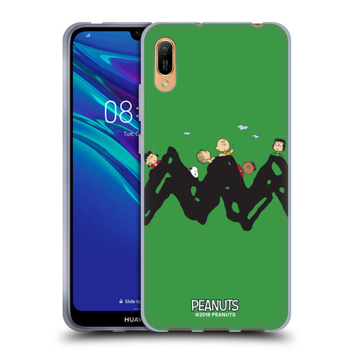 Peanuts Characters Group Soft Gel Case for Huawei Y6 Pro (2019)