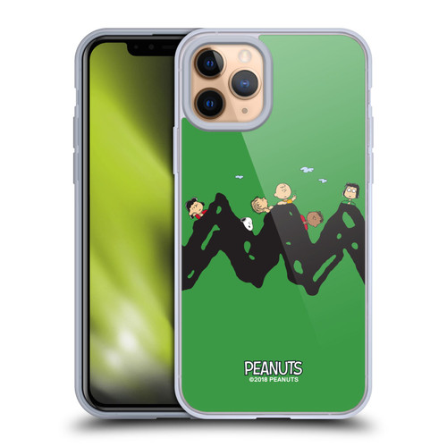 Peanuts Characters Group Soft Gel Case for Apple iPhone 11 Pro