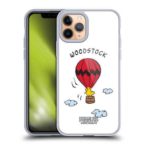 Peanuts Characters Woodstock Soft Gel Case for Apple iPhone 11 Pro