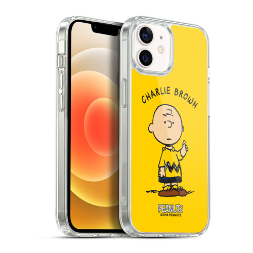 Peanuts Characters Charlie Brown Soft Gel Case for Apple iPhone 12 / iPhone 12 Pro & MagSafe