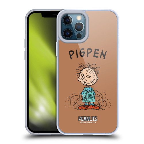 Peanuts Characters Pigpen Soft Gel Case for Apple iPhone 12 Pro Max
