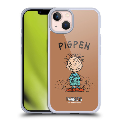 Peanuts Characters Pigpen Soft Gel Case for Apple iPhone 13