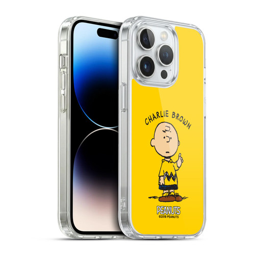Peanuts Characters Charlie Brown Soft Gel Case for Apple iPhone 13 Pro & MagSafe
