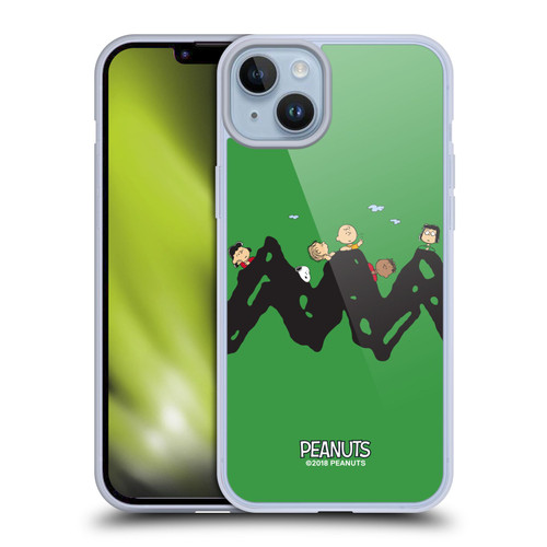 Peanuts Characters Group Soft Gel Case for Apple iPhone 14 Plus & MagSafe