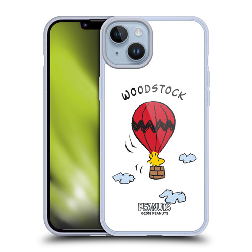 Peanuts Characters Woodstock Soft Gel Case for Apple iPhone 14 Plus & MagSafe