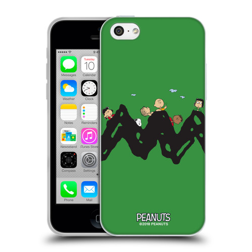 Peanuts Characters Group Soft Gel Case for Apple iPhone 5c