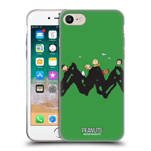 Peanuts Characters Group Soft Gel Case for Apple iPhone 7 / 8 / SE 2020 & 2022 & MagSafe