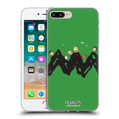 Peanuts Characters Group Soft Gel Case for Apple iPhone 7 Plus / iPhone 8 Plus & MagSafe