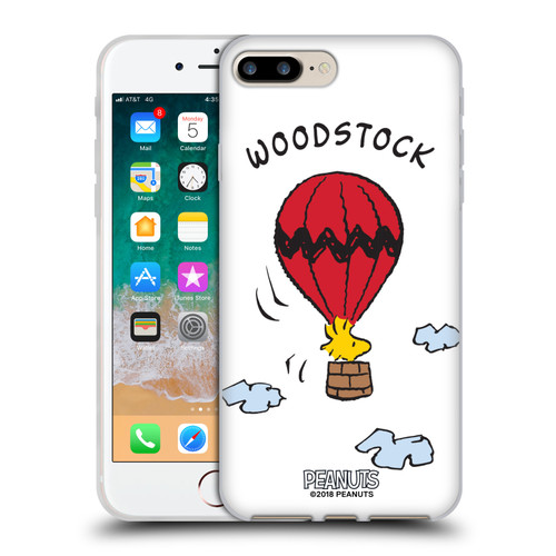 Peanuts Characters Woodstock Soft Gel Case for Apple iPhone 7 Plus / iPhone 8 Plus