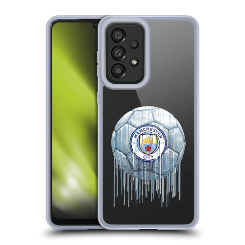 Manchester City Man City FC Drip Art Logo Soft Gel Case for Samsung Galaxy A33 5G (2022)