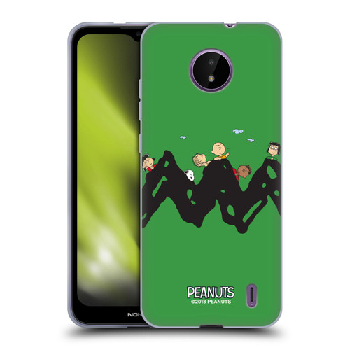 Peanuts Characters Group Soft Gel Case for Nokia C10 / C20