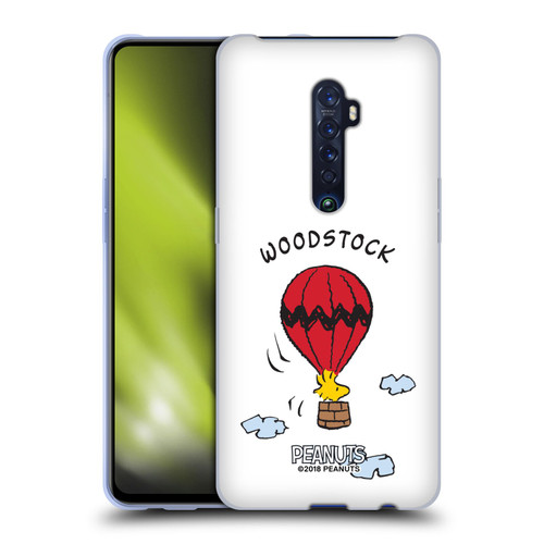 Peanuts Characters Woodstock Soft Gel Case for OPPO Reno 2