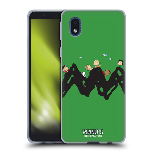 Peanuts Characters Group Soft Gel Case for Samsung Galaxy A01 Core (2020)