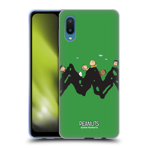 Peanuts Characters Group Soft Gel Case for Samsung Galaxy A02/M02 (2021)