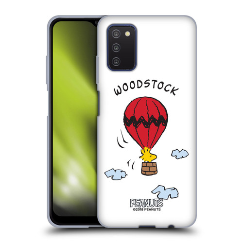 Peanuts Characters Woodstock Soft Gel Case for Samsung Galaxy A03s (2021)