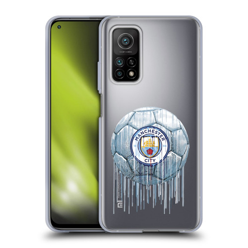 Manchester City Man City FC Drip Art Logo Soft Gel Case for Xiaomi Mi 10T 5G
