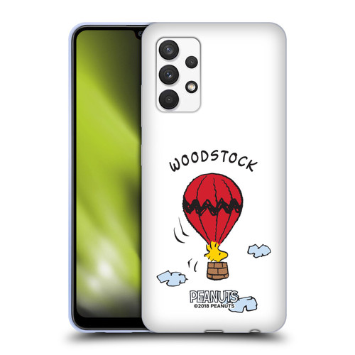 Peanuts Characters Woodstock Soft Gel Case for Samsung Galaxy A32 (2021)