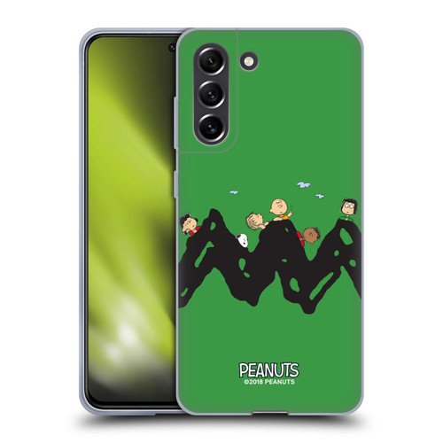 Peanuts Characters Group Soft Gel Case for Samsung Galaxy S21 FE 5G