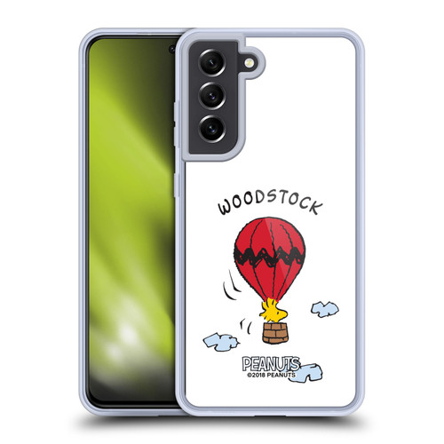 Peanuts Characters Woodstock Soft Gel Case for Samsung Galaxy S21 FE 5G & MagSafe