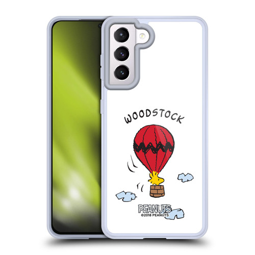 Peanuts Characters Woodstock Soft Gel Case for Samsung Galaxy S21 5G