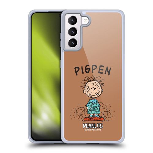 Peanuts Characters Pigpen Soft Gel Case for Samsung Galaxy S21+ 5G & MagSafe