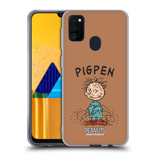 Peanuts Characters Pigpen Soft Gel Case for Samsung Galaxy M30s (2019)/M21 (2020)