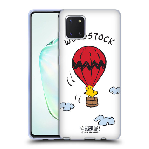 Peanuts Characters Woodstock Soft Gel Case for Samsung Galaxy Note10 Lite