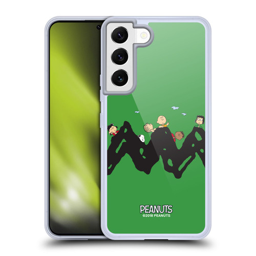 Peanuts Characters Group Soft Gel Case for Samsung Galaxy S22 5G & MagSafe