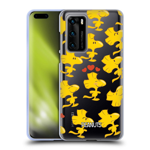 Peanuts Character Patterns Woodstock Soft Gel Case for Huawei P40 5G