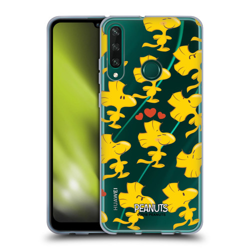Peanuts Character Patterns Woodstock Soft Gel Case for Huawei Y6p